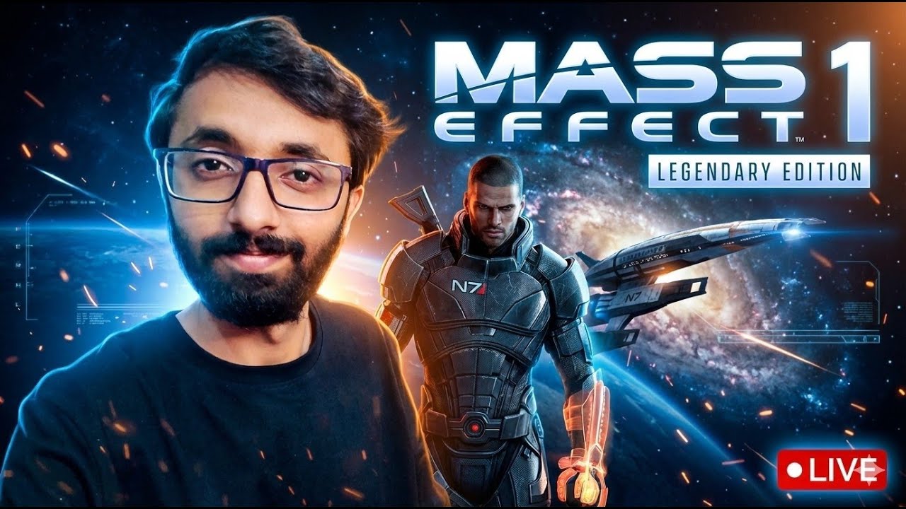 🔴 Commander Shepard’s Journey Begins!! | Mass Effect Legendary Edition Live - Part 1