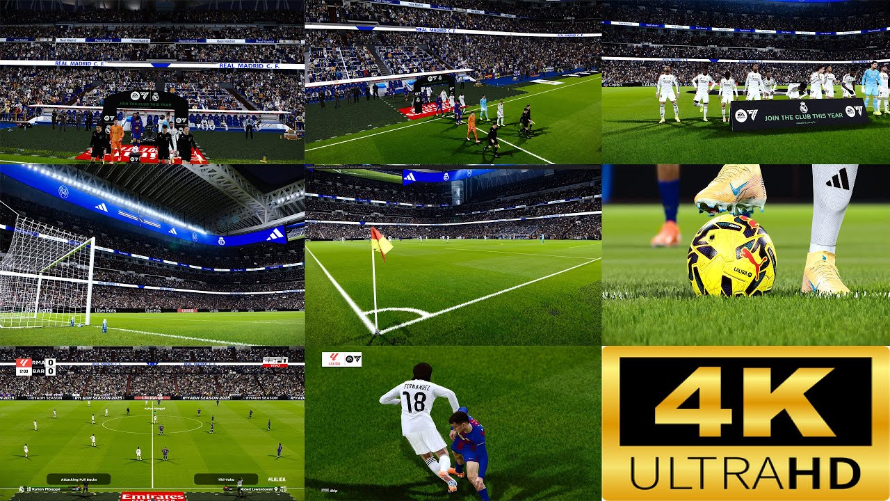 Новая графика Ultra HD 4K + установка - PES 2021 и Football Life 2026