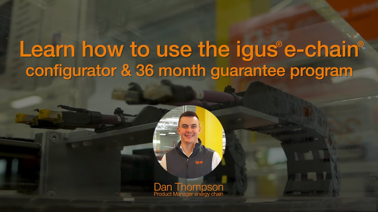 Learn how to use the igus&reg; e-chain&reg; Configurator