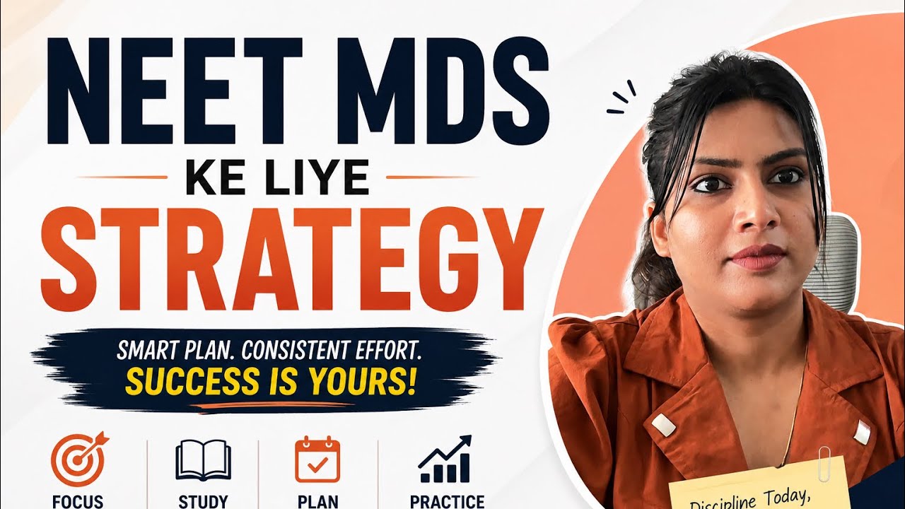 NEET MDS PREPARATION Strategy for average students..