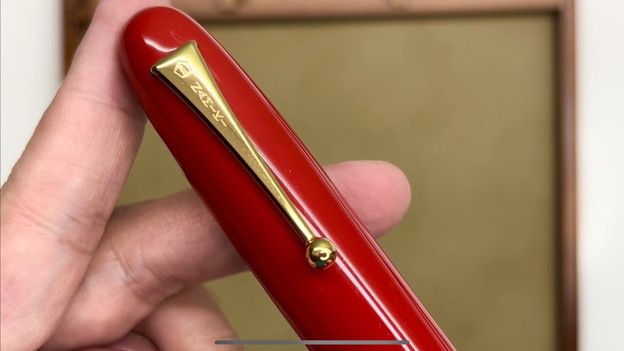 A Few Fair Pens - Namiki Emperor Lacquer Vermilion No. 50 Fountain Pen 並木漆朱50号万年筆