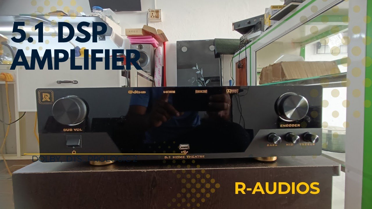 5.1 DSP Home Theater Amplifier