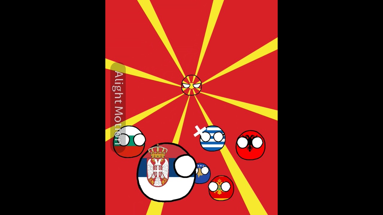Macedonia..? | #countryballs #macedonia #europe |