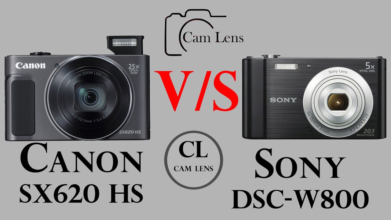Canon SX620 HS vs Sony DSC W800