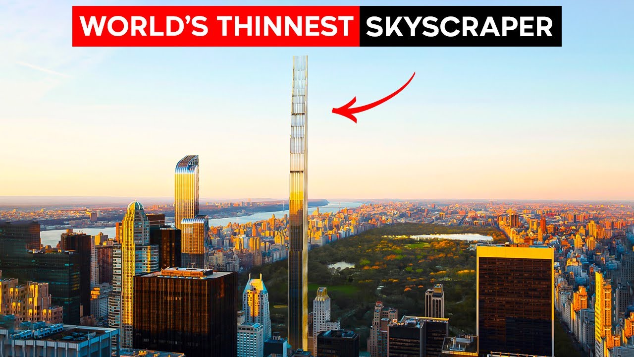 World's Thinnest Skyscraper Turned Into NYC's Loneliest Tower