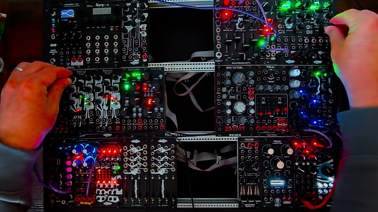 Eurorack Modular Minimal Techno Jam