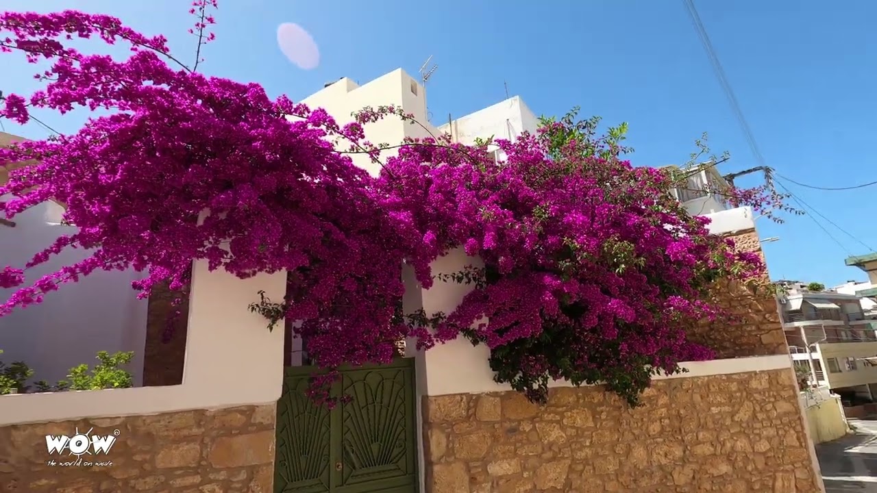 SITIA street view - Crete, Greece, May 28 (2022)