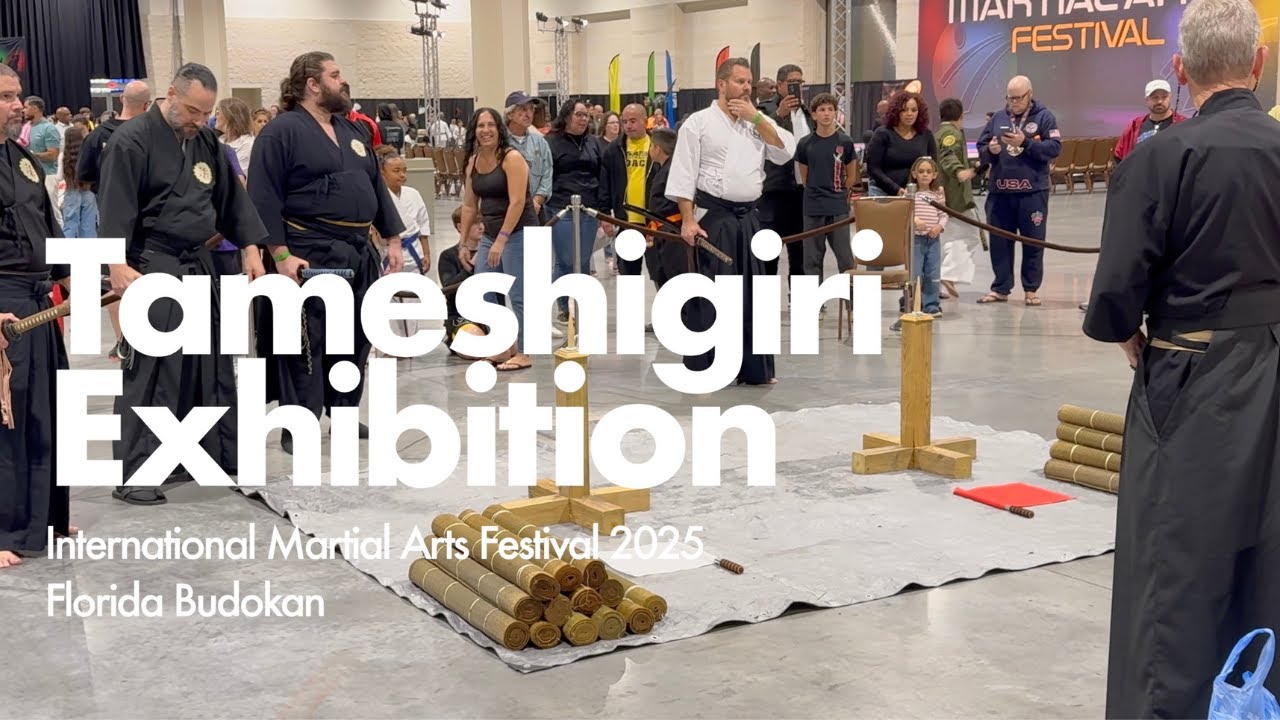 Sword Cutting Competition at International Martial Arts Festival 2025 | Tameshigiri