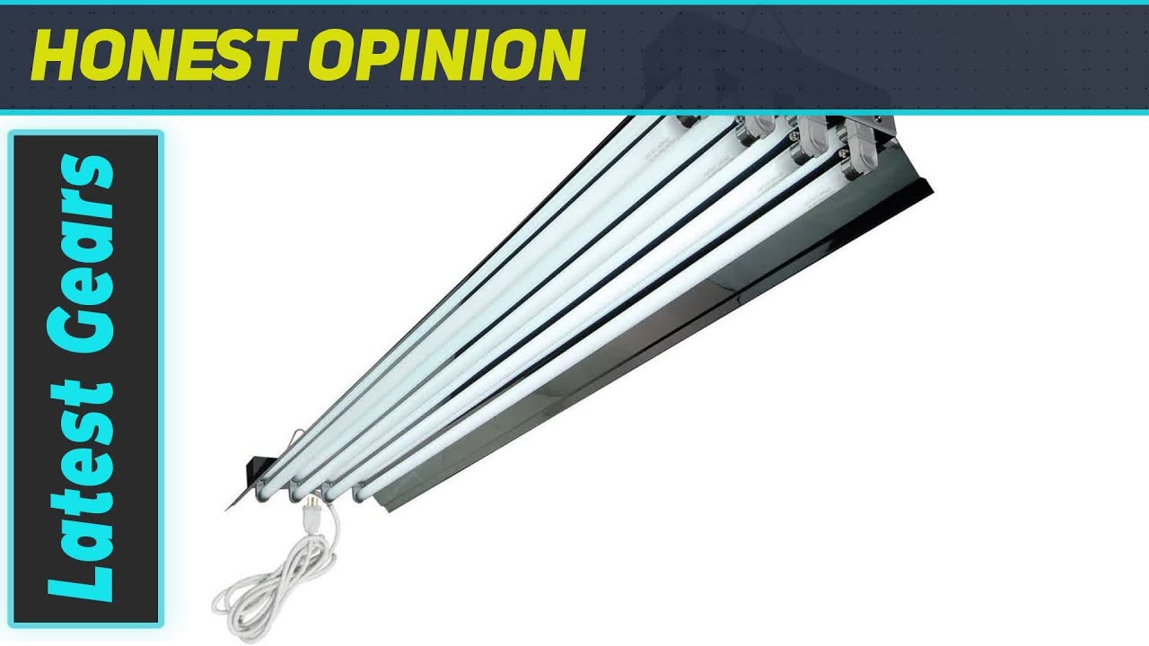 reviewHTGSupply 4' T5 Grow Light: Brightest Budget Option?