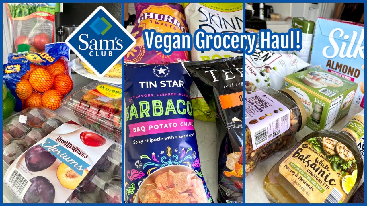 Sam's Club Vegan Grocery Haul! | Prices Shown! | July 2022 | #samsclub