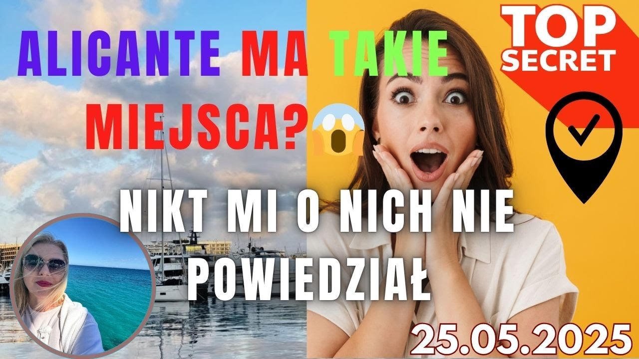 ALICANTE ma takie miejsca ? Nikt mi o nich nie powiedział- 05. 2025