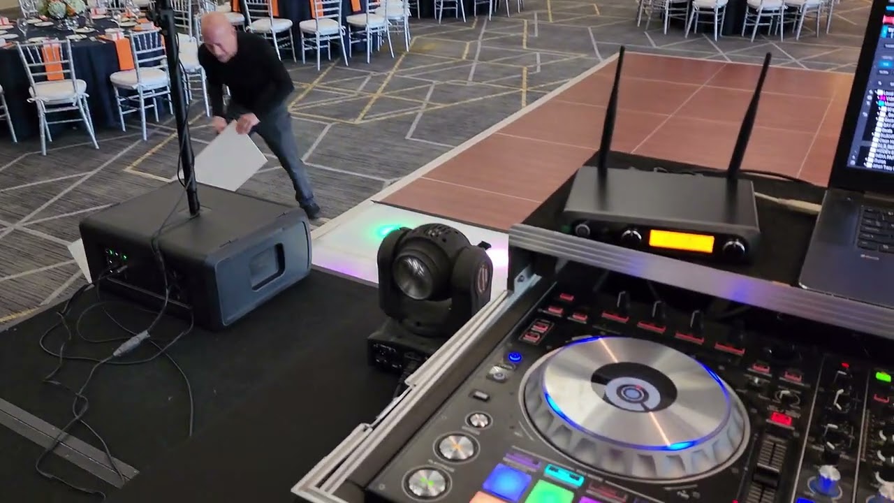 2 QSC CP8's & 2 BOSE SUB2's - Mitzvah Soundcheck