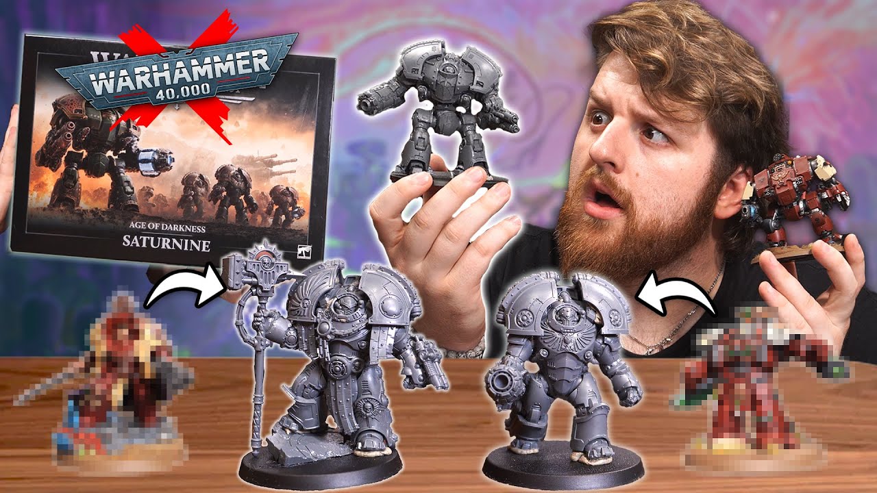 There's WAY more 40K units in this Saturnine Box than you think.