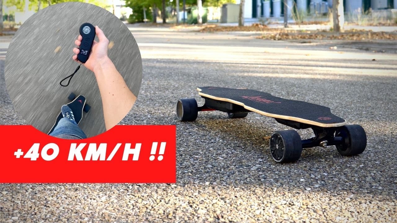 Más rápido que un patinete eléctrico | Skate eléctrico 40km/h Lycaon GR 2021
