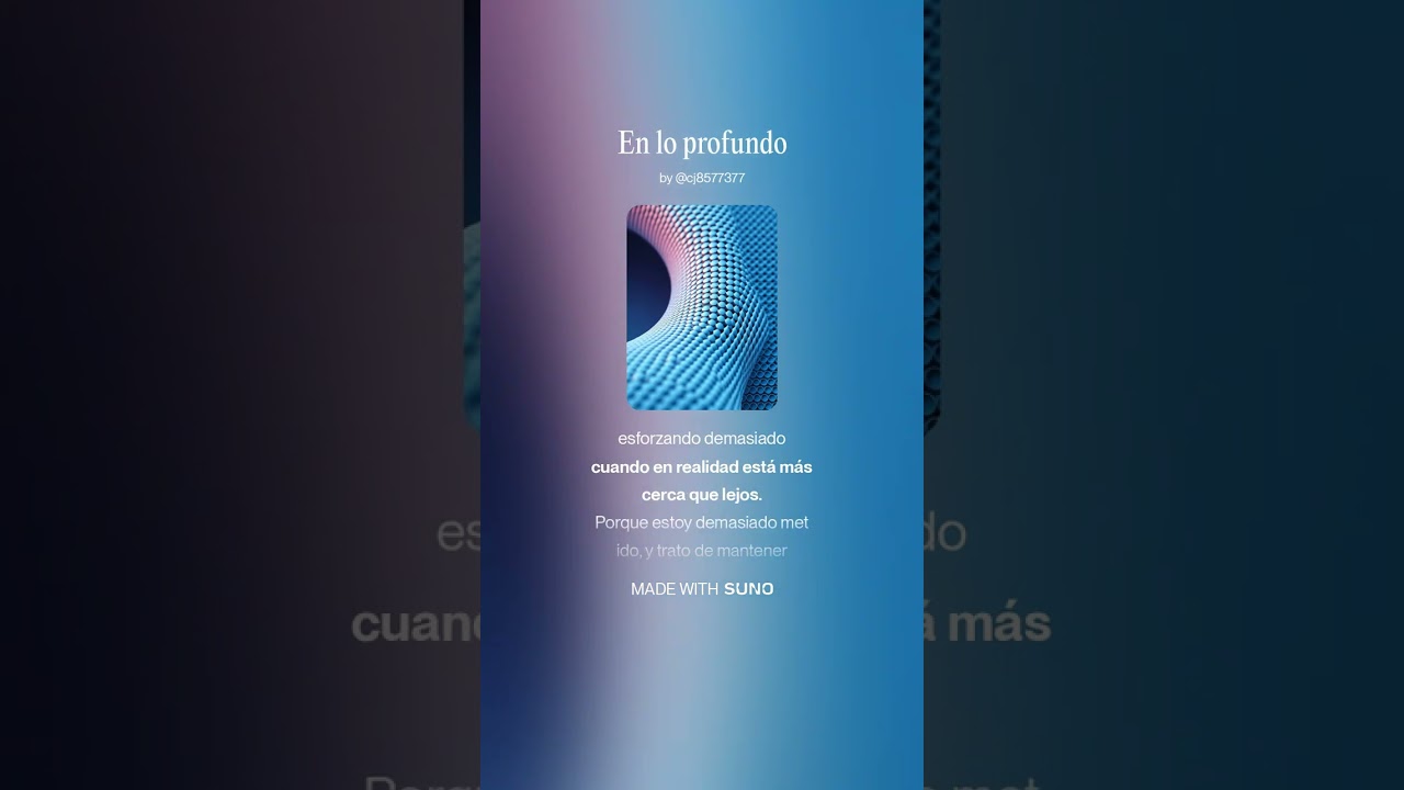 En lo profundo
