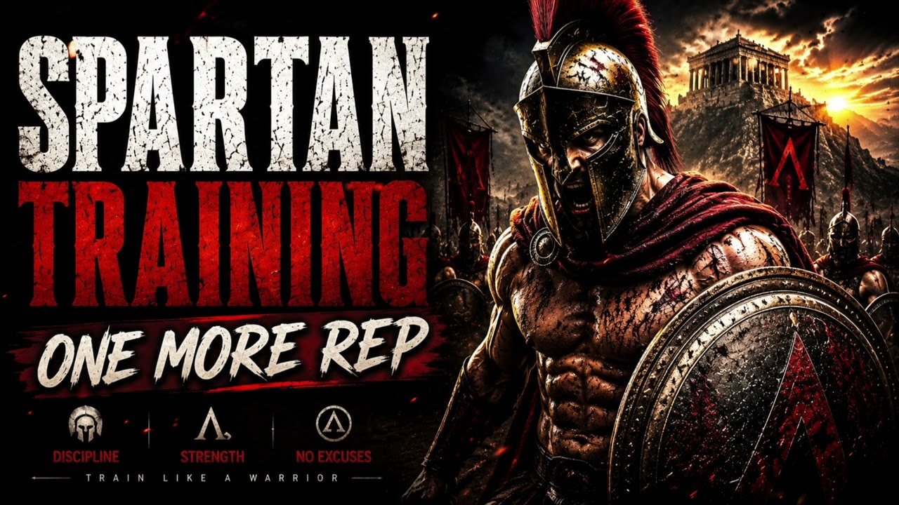 SPARTAN TRAINING ⚔️ 10 Minute Warrior Workout Mix | One More Rep. Hold The Line. No Mercy.