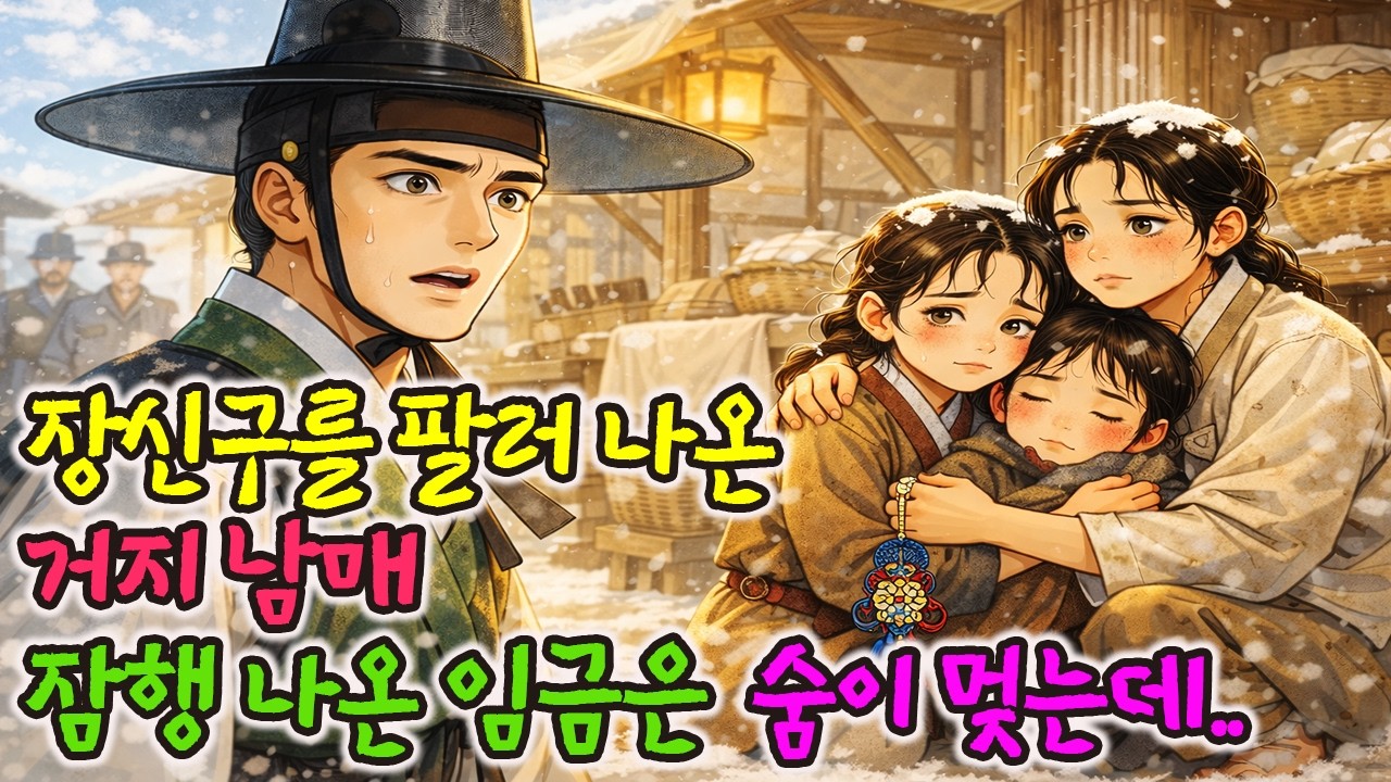 “노리개 팔러 나온 거지 남매, 잠행 나온 임금은 숨이 멎는데…” | 야담 민담 전설 설화 옛날이야기 수면동화 사연