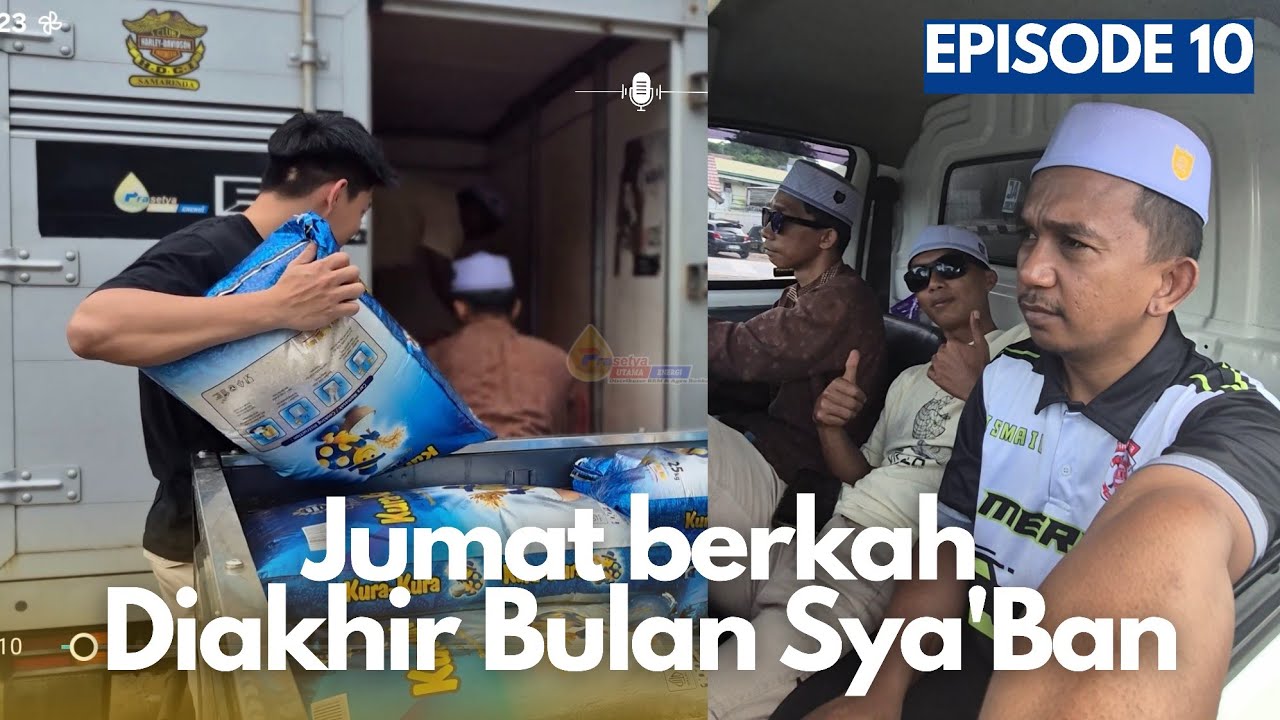 Jum'at Berkah ‼️ 313 Mika Makanan Berat, 70 Sak Beras 5 Kg ,6 Sak Beras 25 Kg Dan 18 Piring Telur ‼️