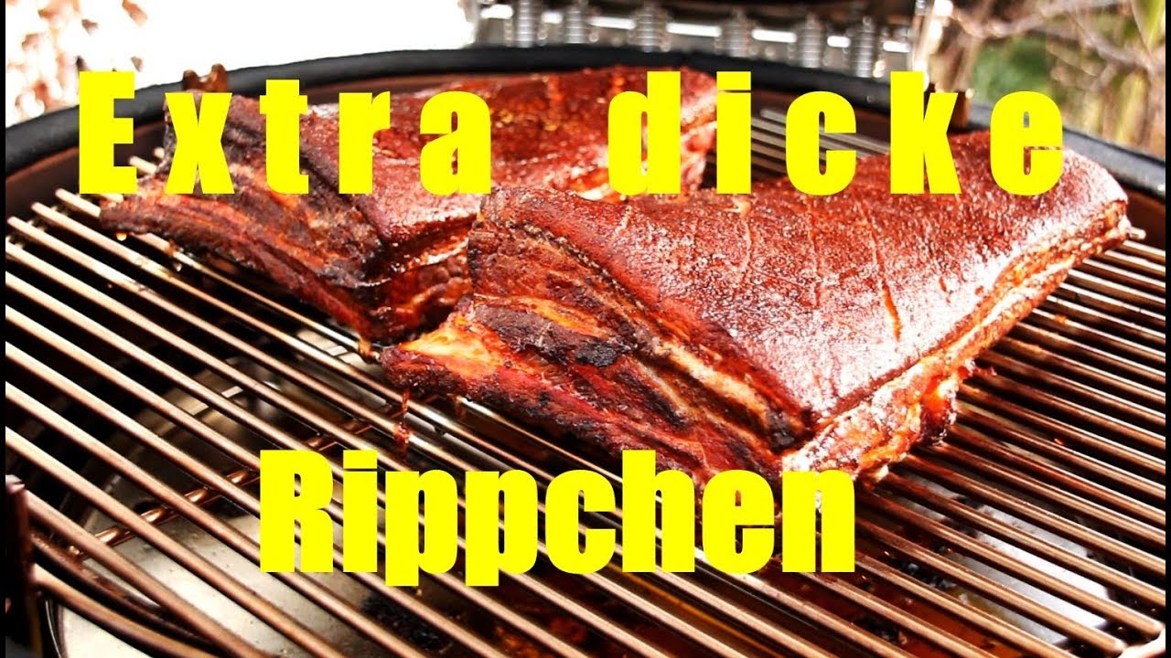 Extra dicke 3-2-1 Rippchen - vom Monolith Le Chef