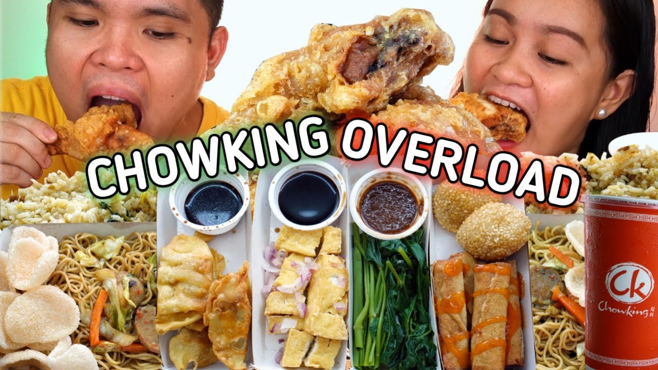 CHOWKING OVERLOAD MUKBANG