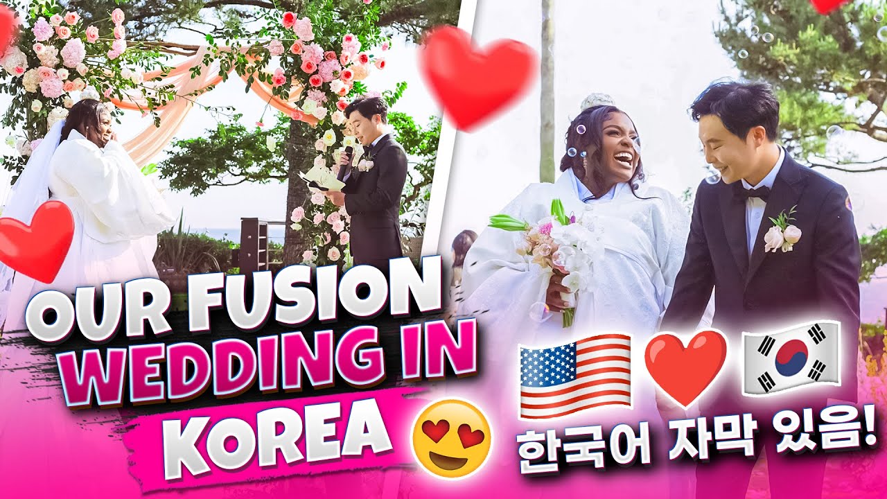 A Fusion of Love:  Fusion Wedding in Korea (Korean and American Wedding)| Bang and Queen| Ambw