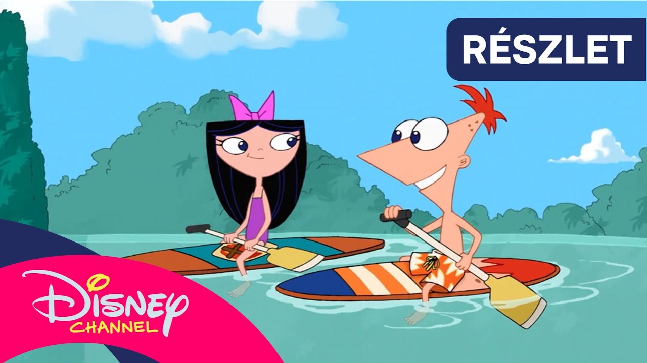 💧 Vízcsepp | Phineas és Ferb | Disney Csatorna