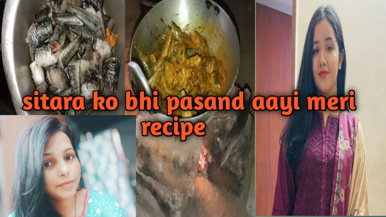 Aaj mene banaya machhli sitara ko bhi aaya pasand#Lifestlyvlog#pihusingh