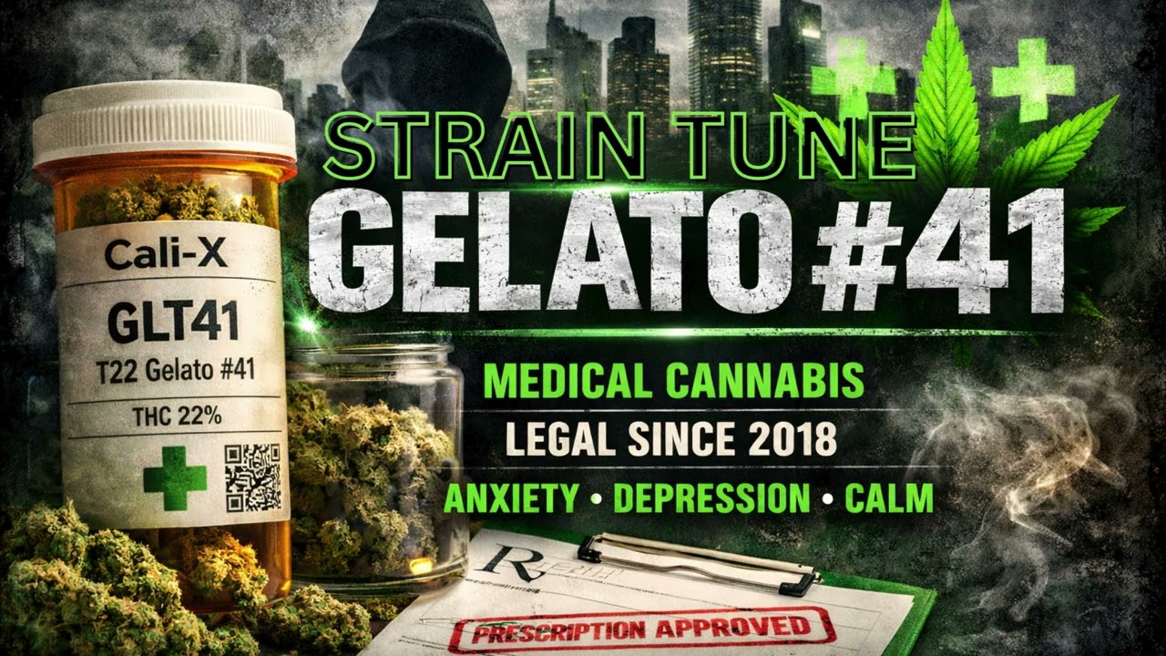 🎵🎵GELATO #41 STRAIN BANGER #420community #420music #ukmedicalcannabis #uk #cbpm #canada #gelato #cbd