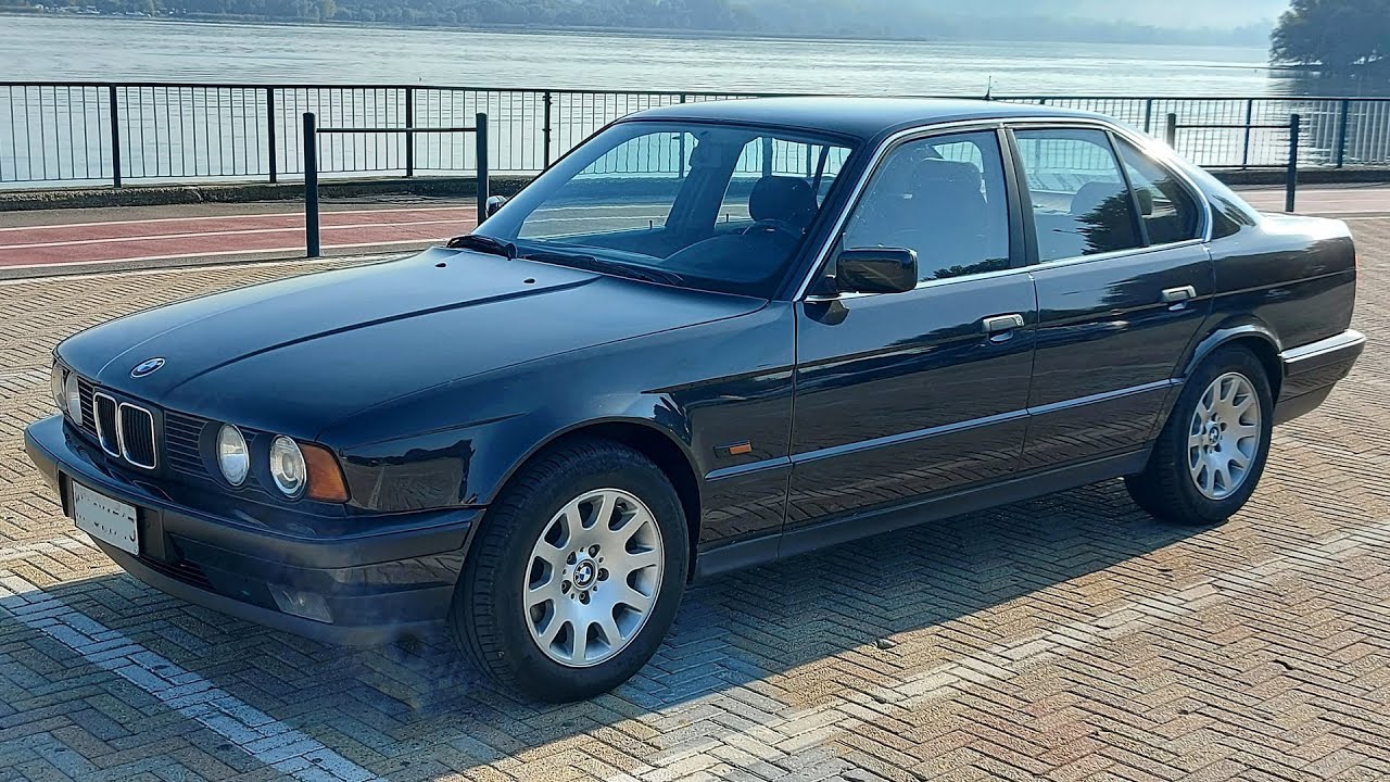 BMW 520i E34 manuale (1993) Onboard POV