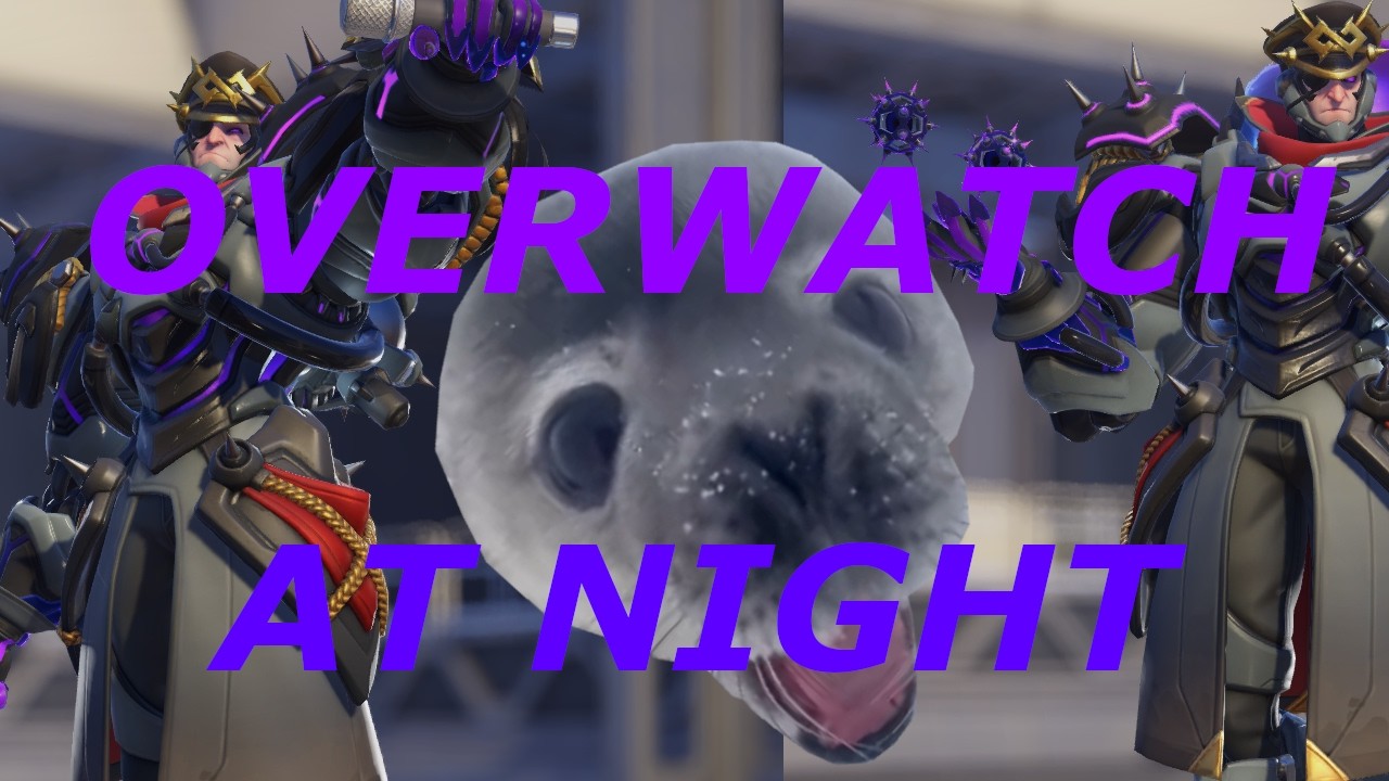 Overwatch at night😴