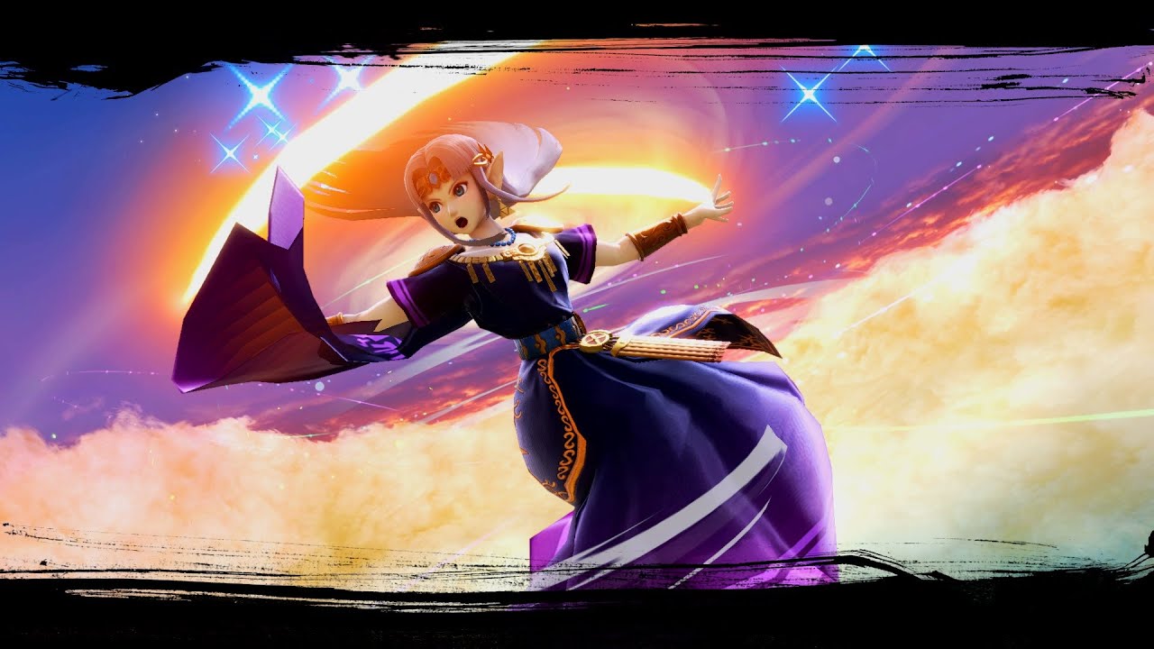 SSBU - Dancing Princess (Smash Ultimate Zelda Montage)