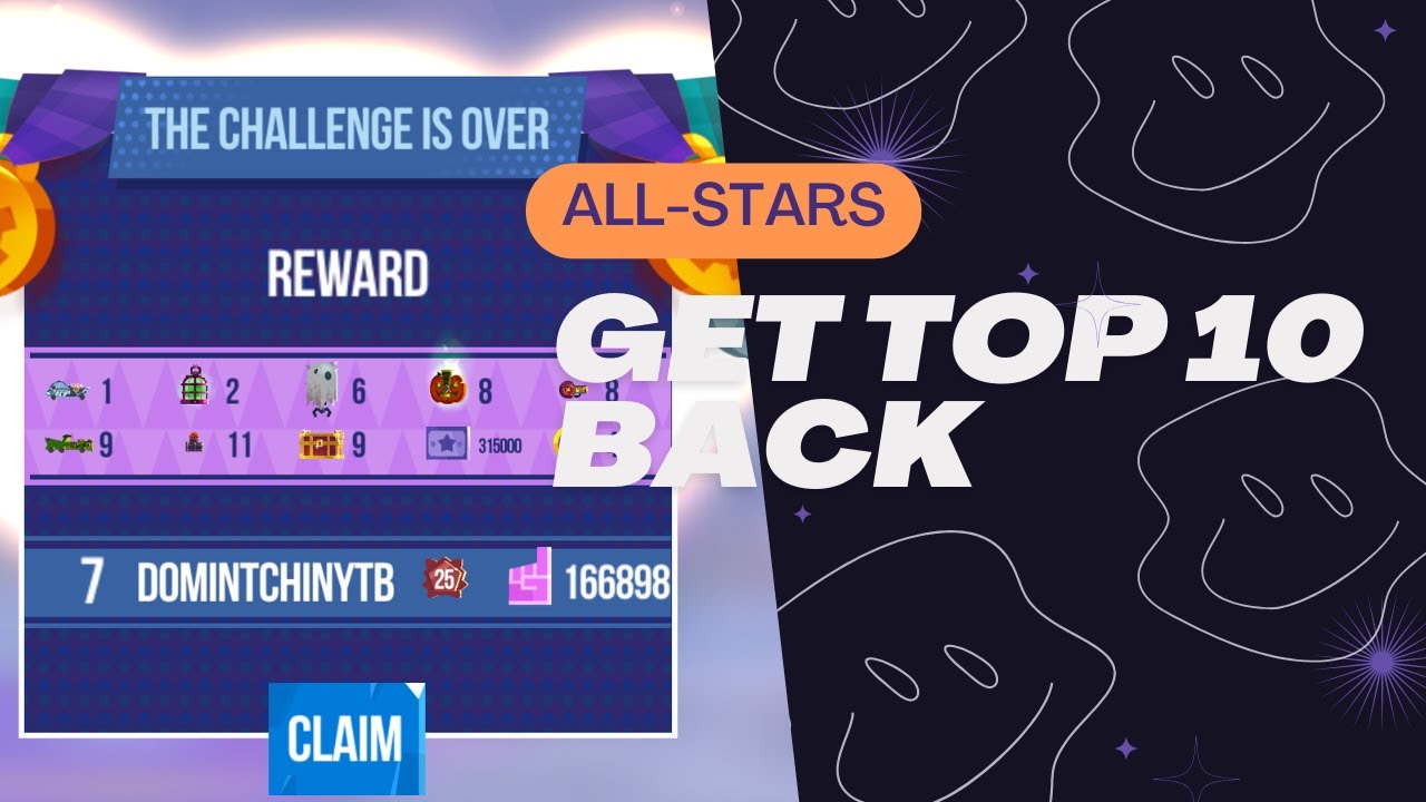 All-Stars : Get My Top 10 Back I C.A.T.S : Crash Arena Turbo Star