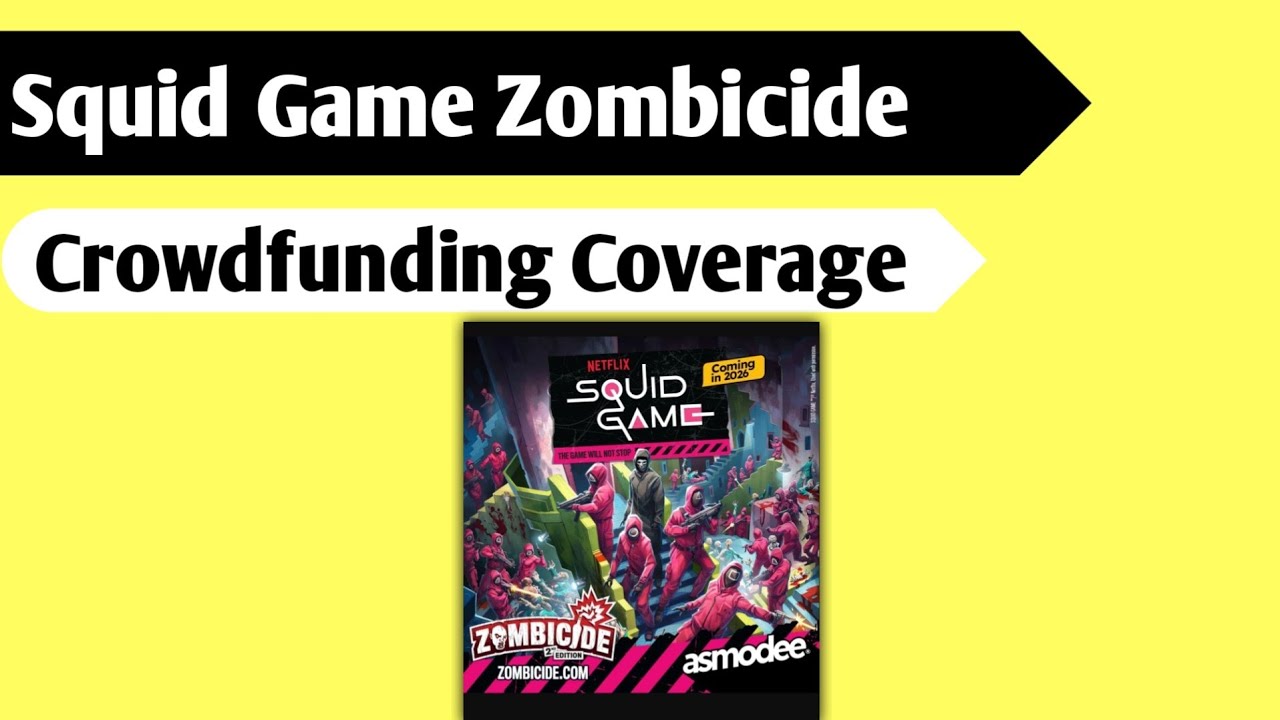 Zombicide Squid Games, Cthulhu Death May Die, Asmodee и CMON News