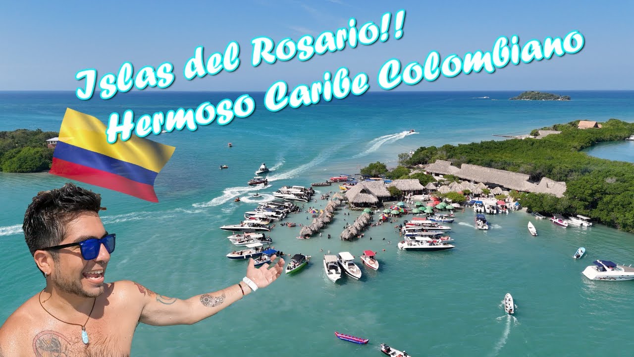 Colombia 🇨🇴 🌴 Islas Del Rosario Cartagena de Indias🌴 #colombia #tour  #fiesta #cartagena #travel
