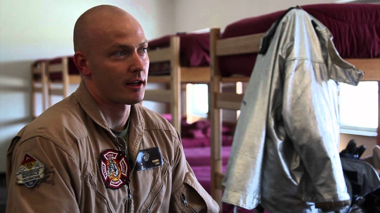 Aircraft Rescue and Fire Fighting Marines Bring Safety to the Flight Line