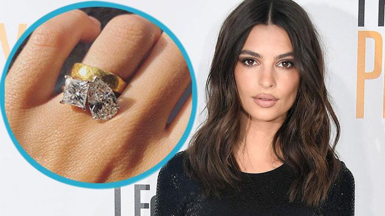 Emily Ratajkowski Reveals Massive Double-Stone Engagement Ring