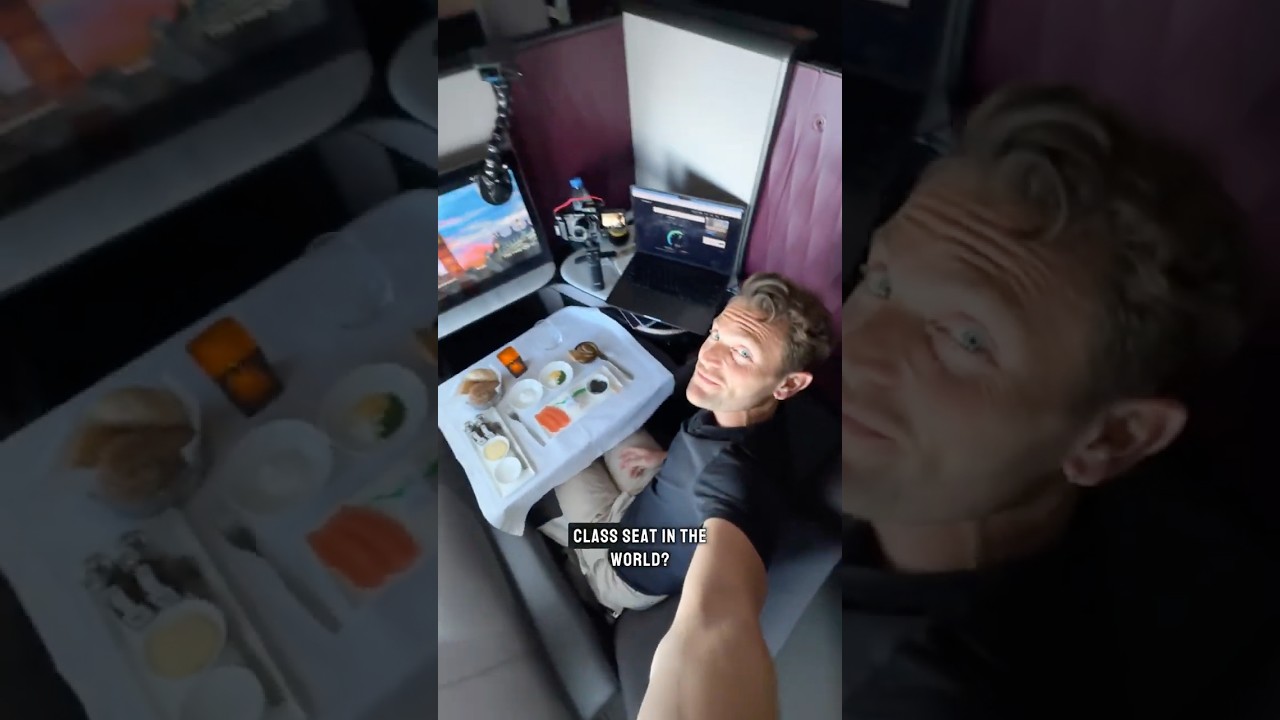 Is This the Best Business Class Seat in the World? #luxurytravel #foryou