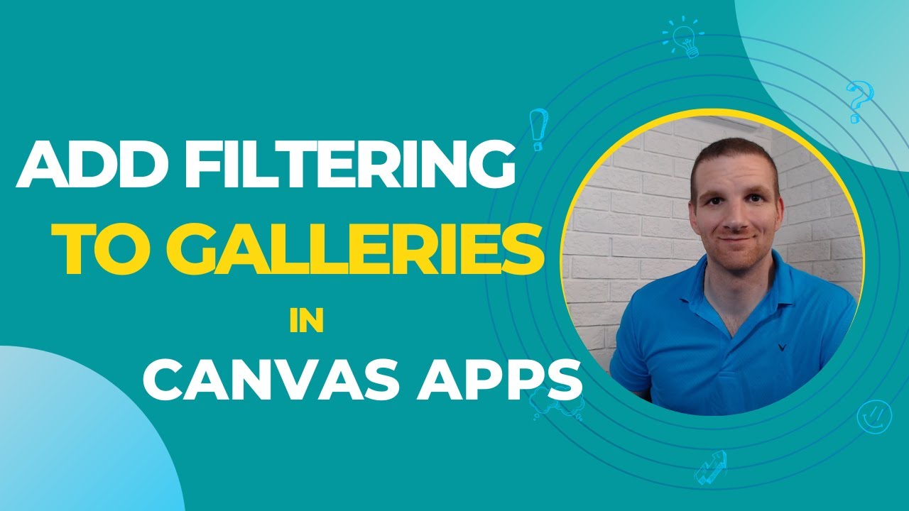 Power Apps - Add Column Filtering to Galleries