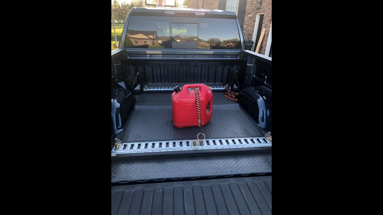 eTrack system for pickup trucks