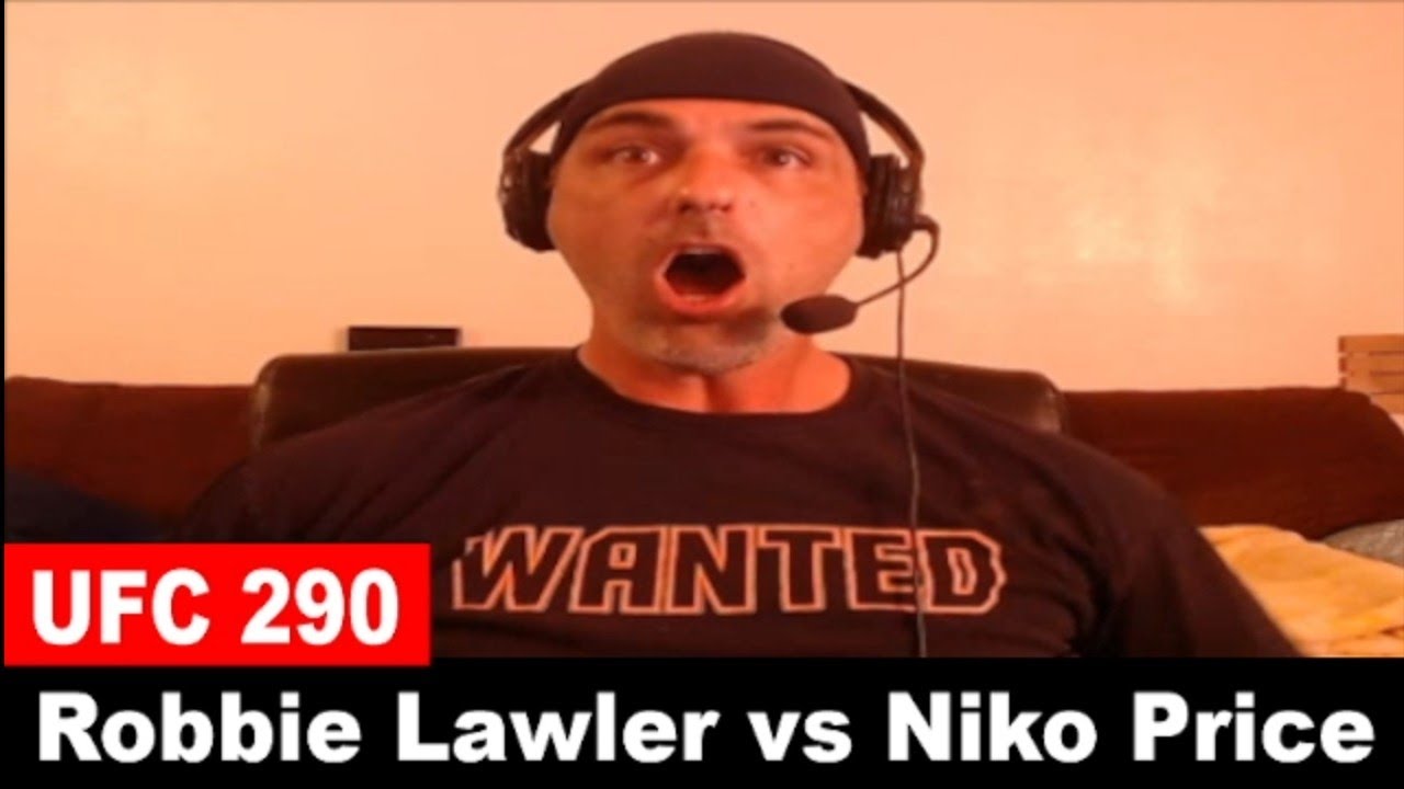 UFC 290: Robbie Lawler KO's Niko Price LIVE REACTION