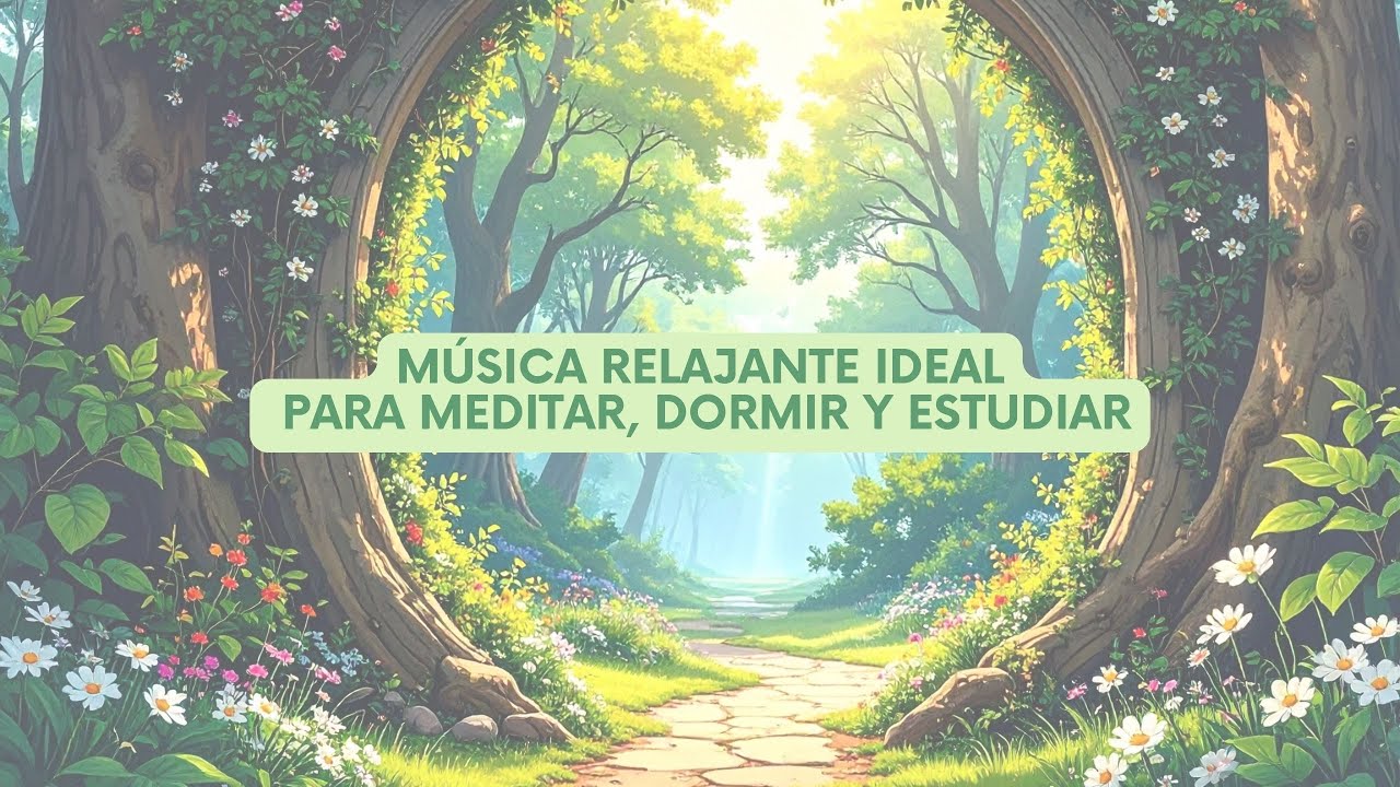 Música relajante de agua corriendo, Ideal para meditar, dormir y estudiar