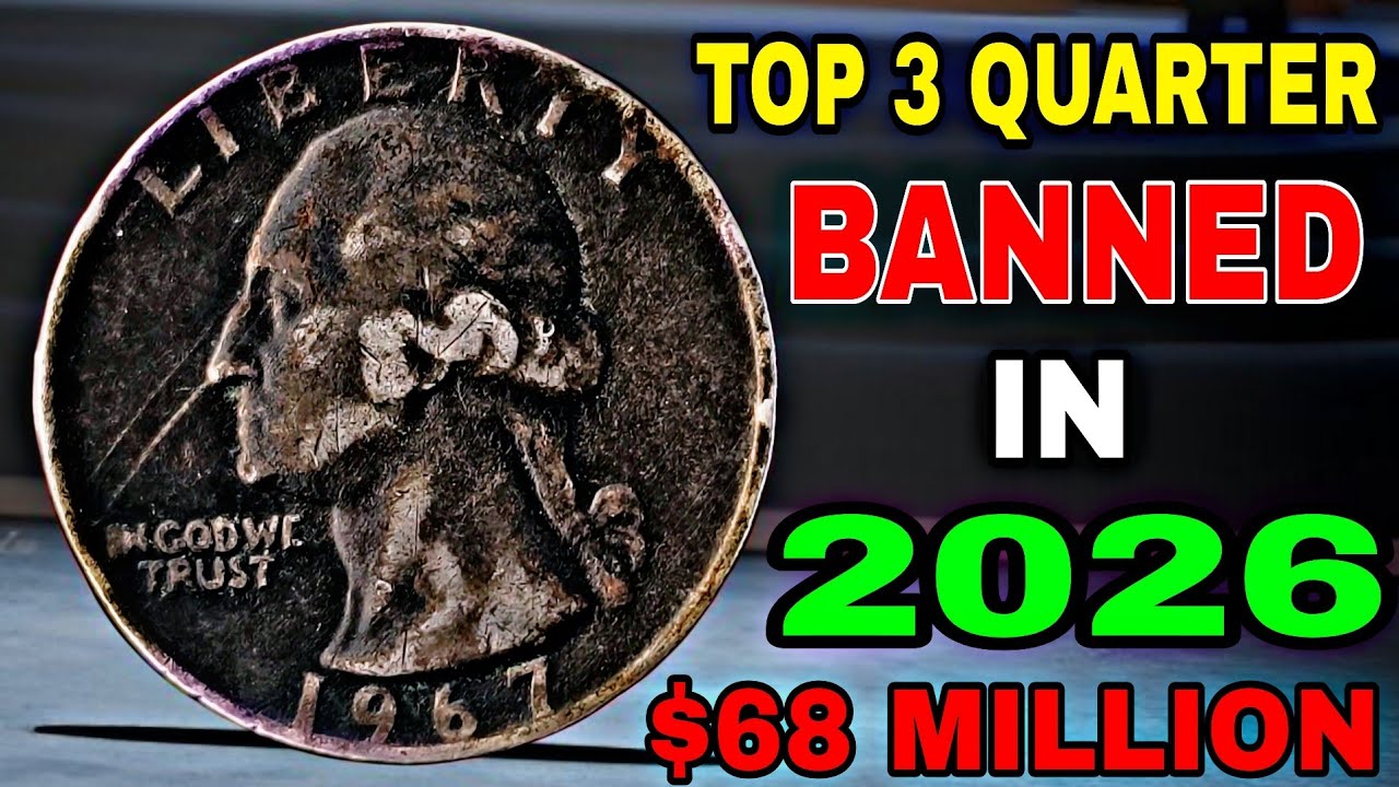 Top 3 Most Valuable Washington Quarters Worth BIG MONEY in 2026! (RARE Coins You MUST See!)