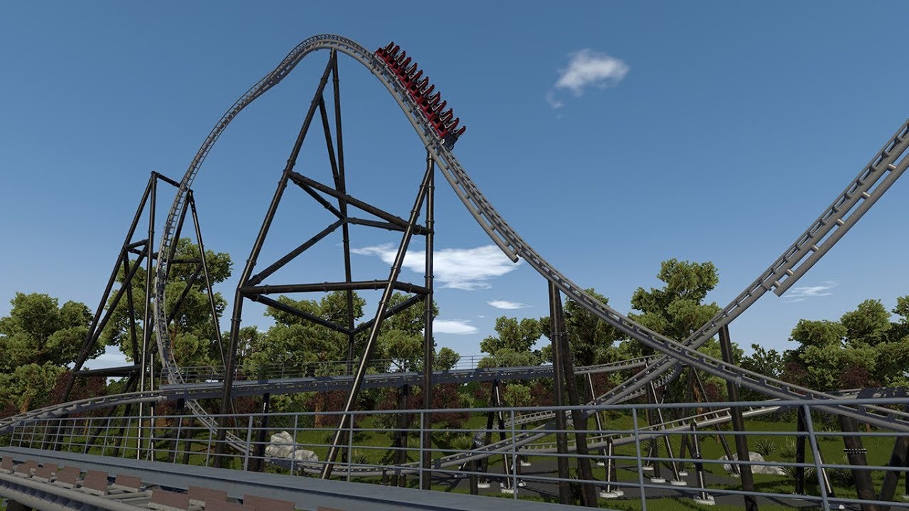 Atomic - NoLimits 2 (Intamin Mega Coaster)