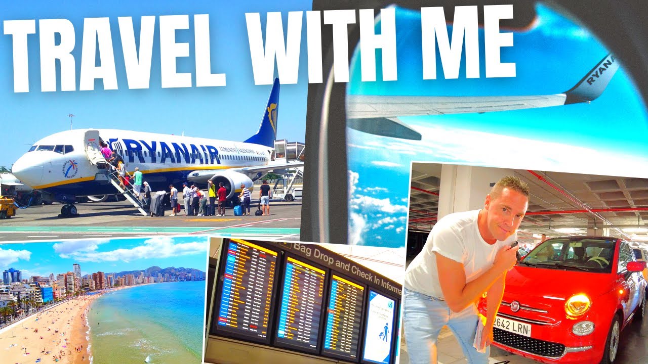Travel Day - Ryanair Flight to Alicante, Car Hire & Driving to Benidorm
