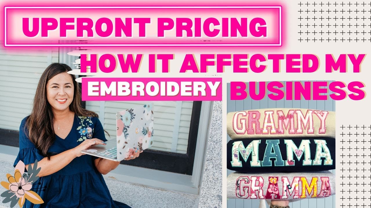 HOW SHOULD YOU PRICE EMBROIDERY ITEMS FOR YOUR SMALL BUSINESS,