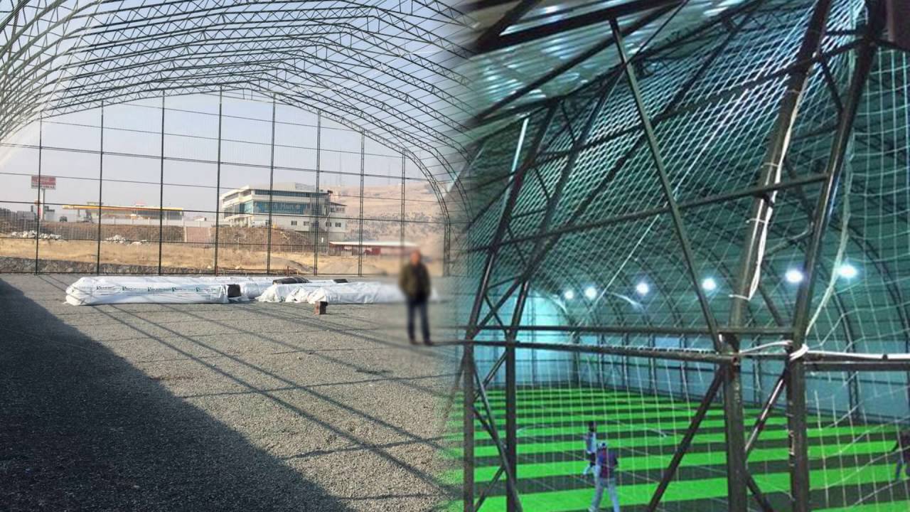 TURKEY - CLOSED AREA FOOTBALL FIELD PROJECT - MALATYA 2016 Beka Sport