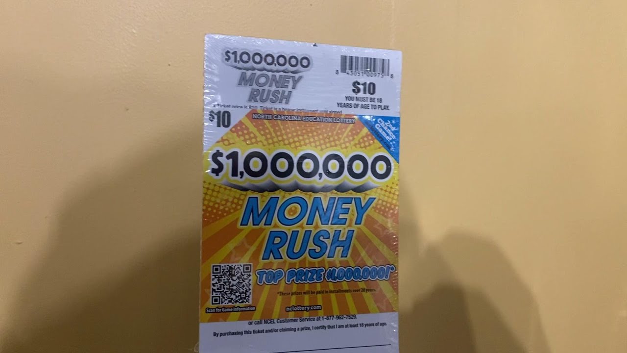 Scratching a full book of NC $1,000,000 Money Maker tickets!