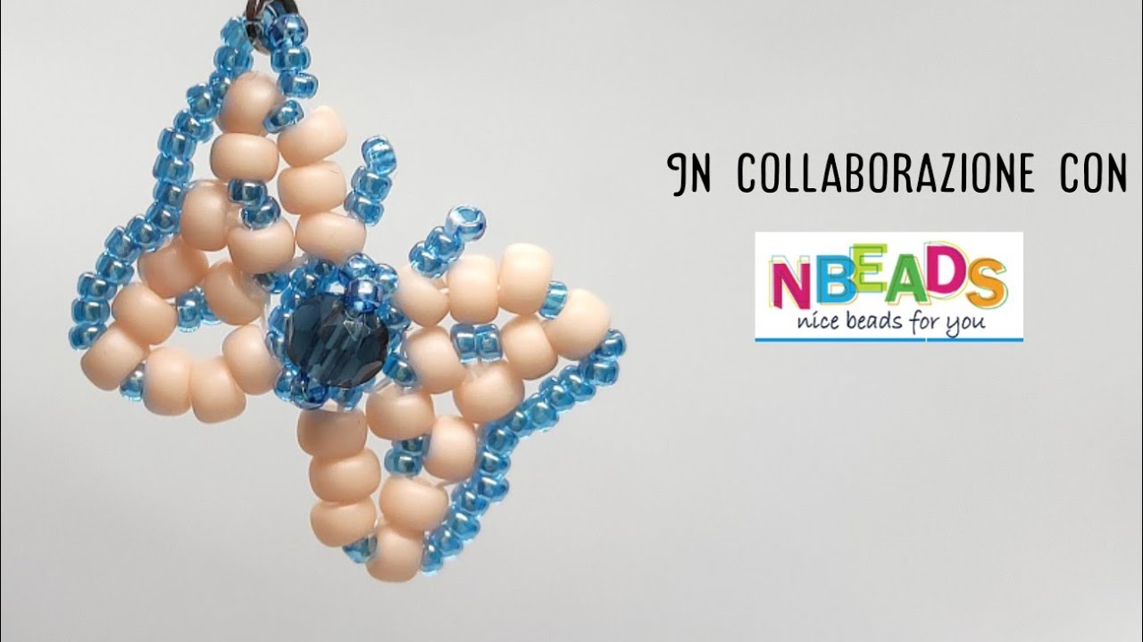 DIY- Farfalla/Fiocco in Collaborazione con Nbeads.com #orecchini #earrings #rocailles #butterfly