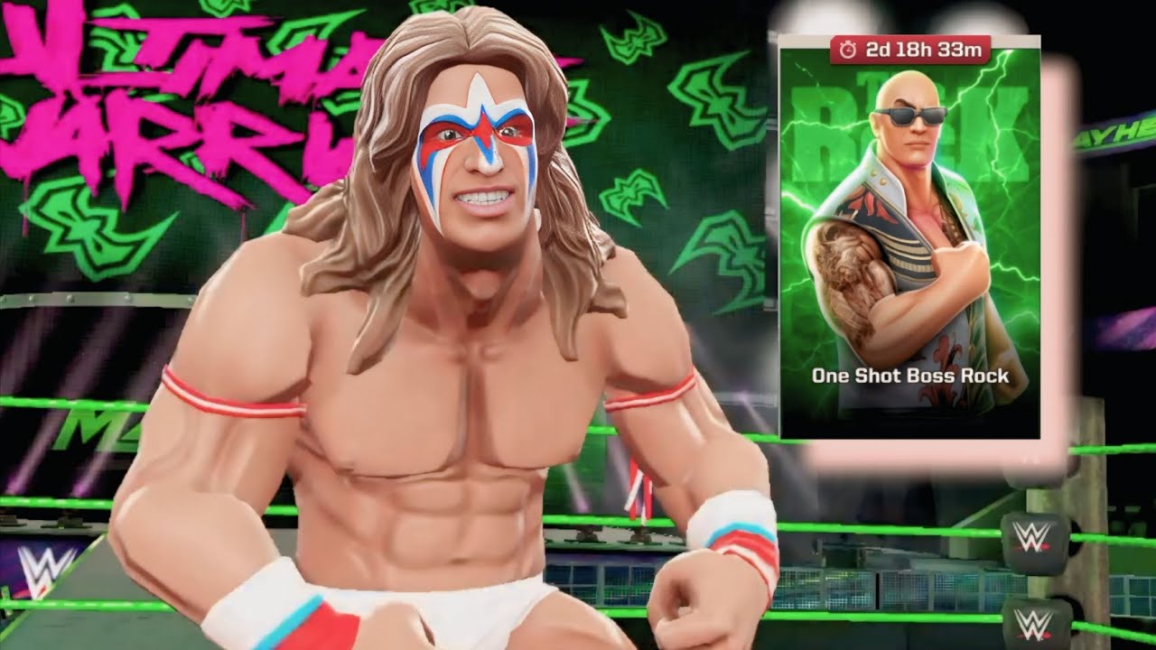 One Shot Boss / The Rock / Special Event / Wwe / WWE MAYHEM / Sarftech Gamer 