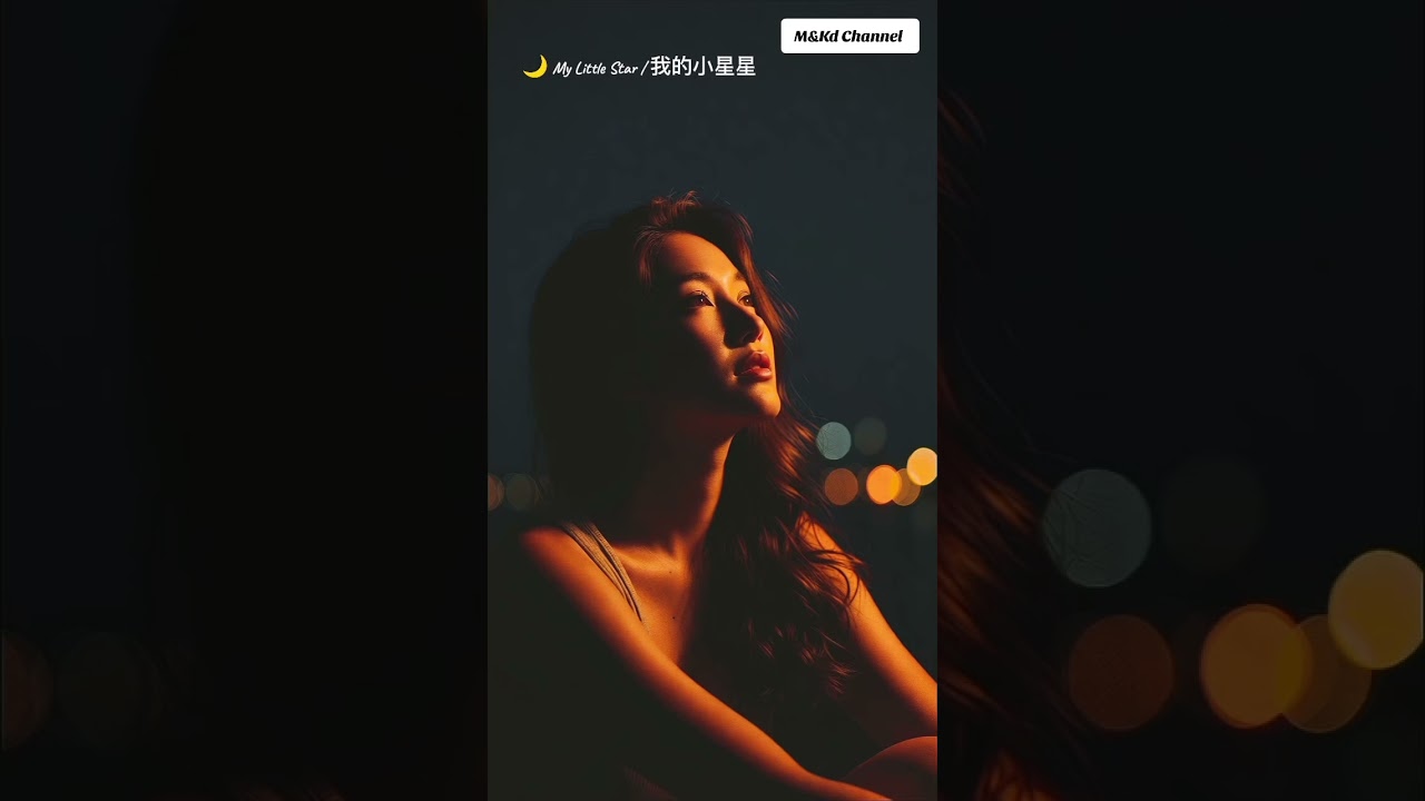 🌙 My Little Star / 我的小星星        #我的小星星 #中文英文情歌 #浪漫情歌 #抒情流行  #PopBallad #BilingualSong #EmotionalPop 